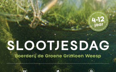 Slootjesdag zaterdagmiddag 6 juni: 13:00-16:00 uur